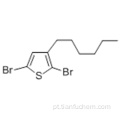 2,5-Dibromo-3-hexiltiofeno CAS 116971-11-0